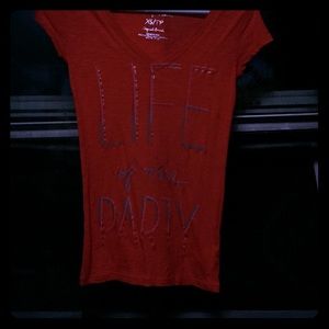 Aeropostale red long shirt